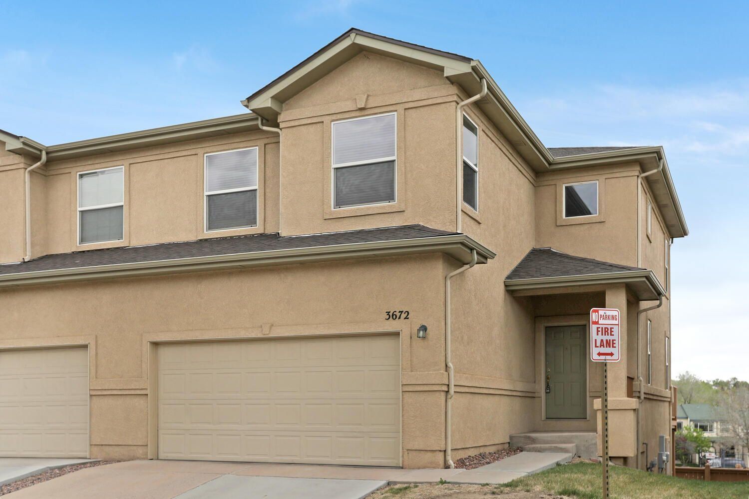 Updated 3-Bedroom Townhome with 5-Piece Primary Bath, Central A/C, and 2-Car Garage Near Fort Carson property image