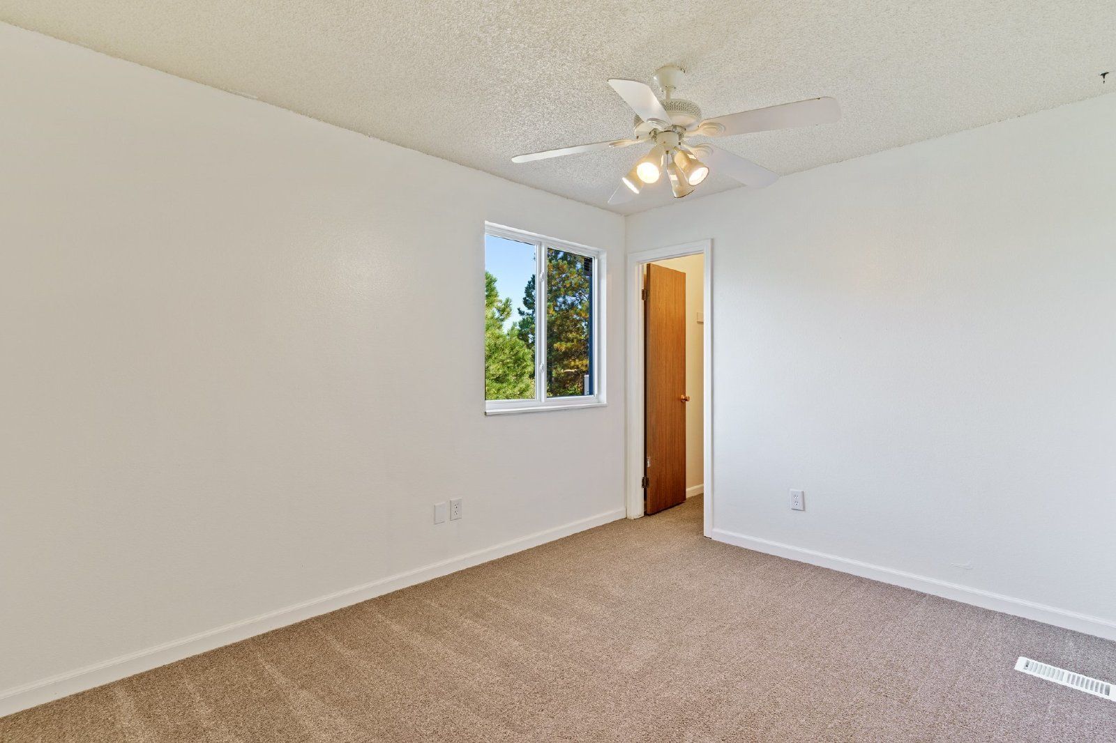 Freshly Painted 2-Bedroom Townhome with Fireplace, Hardwood Floors, and Central A/C Near Peterson SFB property image