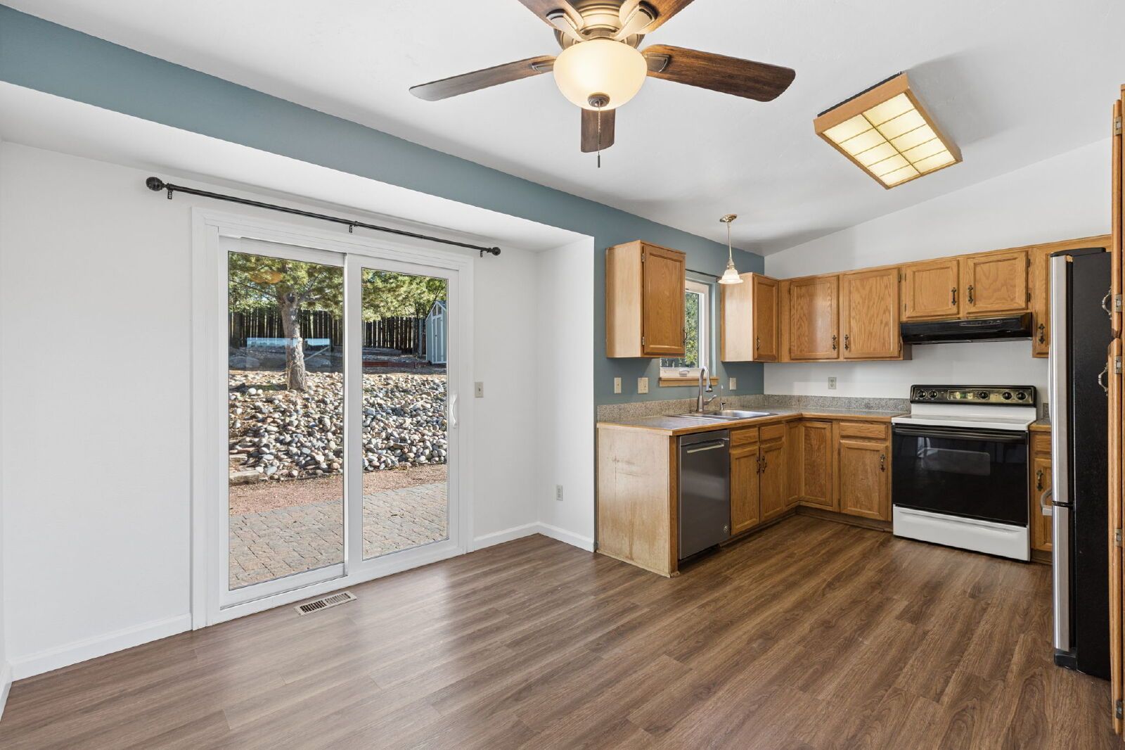 Updated 4-Bedroom Home with A/C, Finished Basement, and 2-Car Garage Near Fort Carson property image