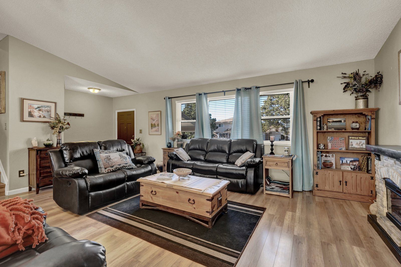 Updated 4-Bedroom Home with Wood-Burning Fireplace, Finished Basement, and 2-Car Garage Near USAFA property image