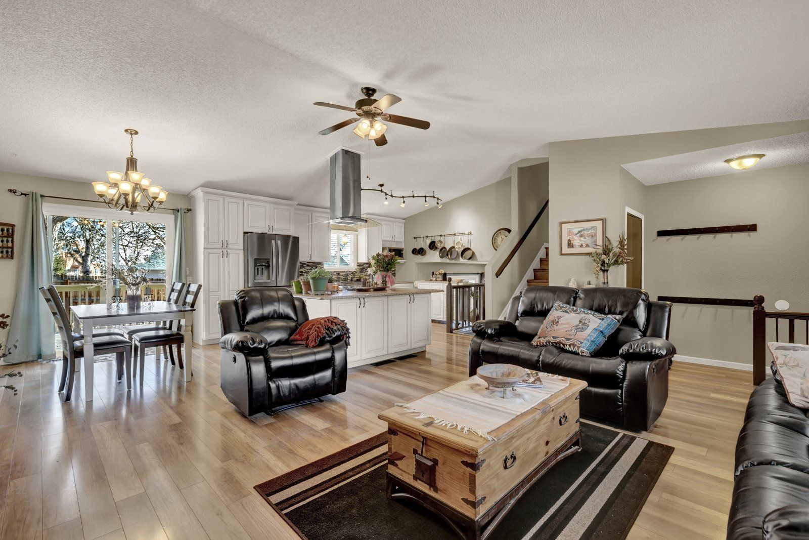 Updated 4-Bedroom Home with Wood-Burning Fireplace, Finished Basement, and 2-Car Garage Near USAFA property image