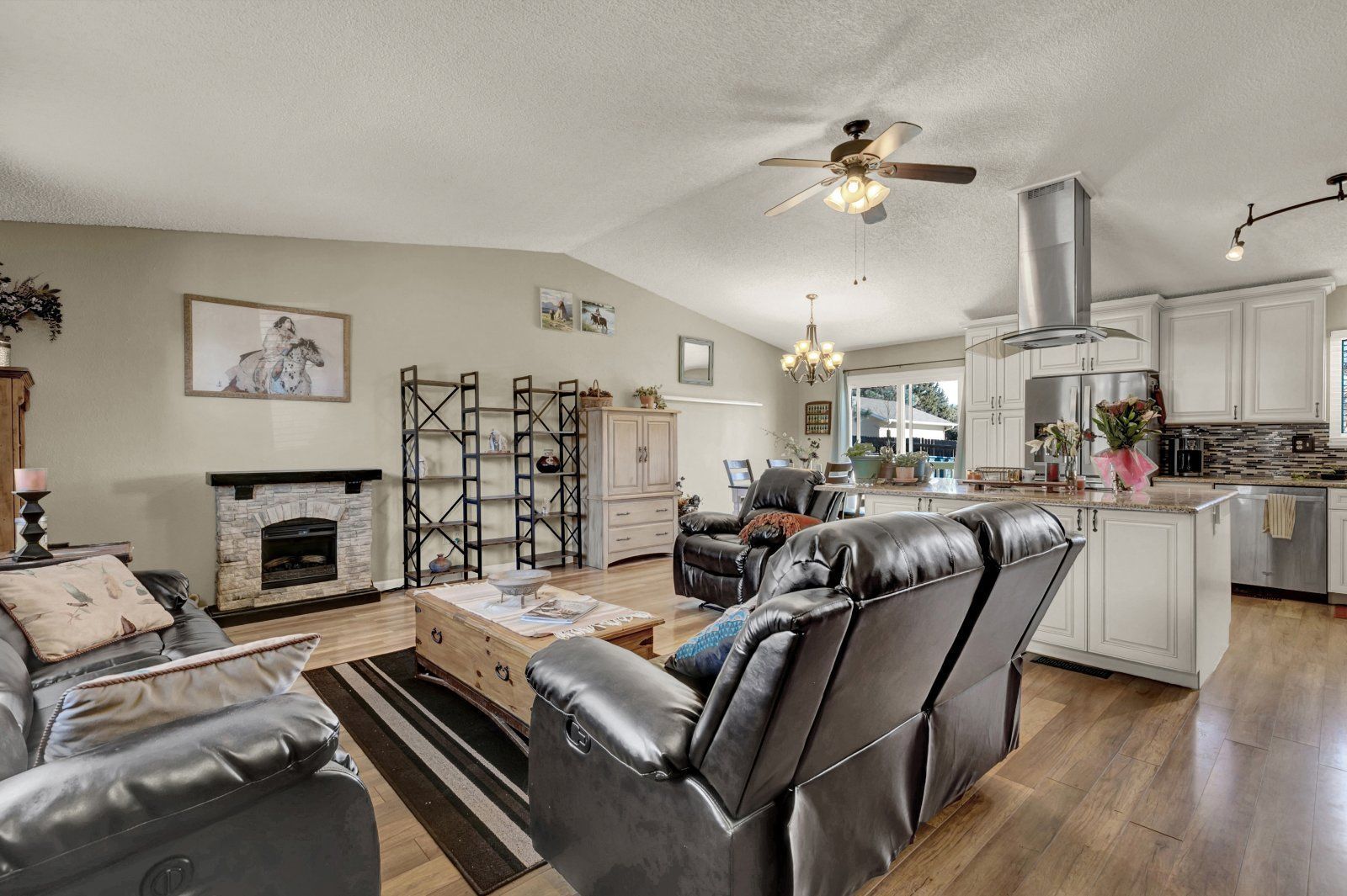 Updated 4-Bedroom Home with Wood-Burning Fireplace, Finished Basement, and 2-Car Garage Near USAFA property image
