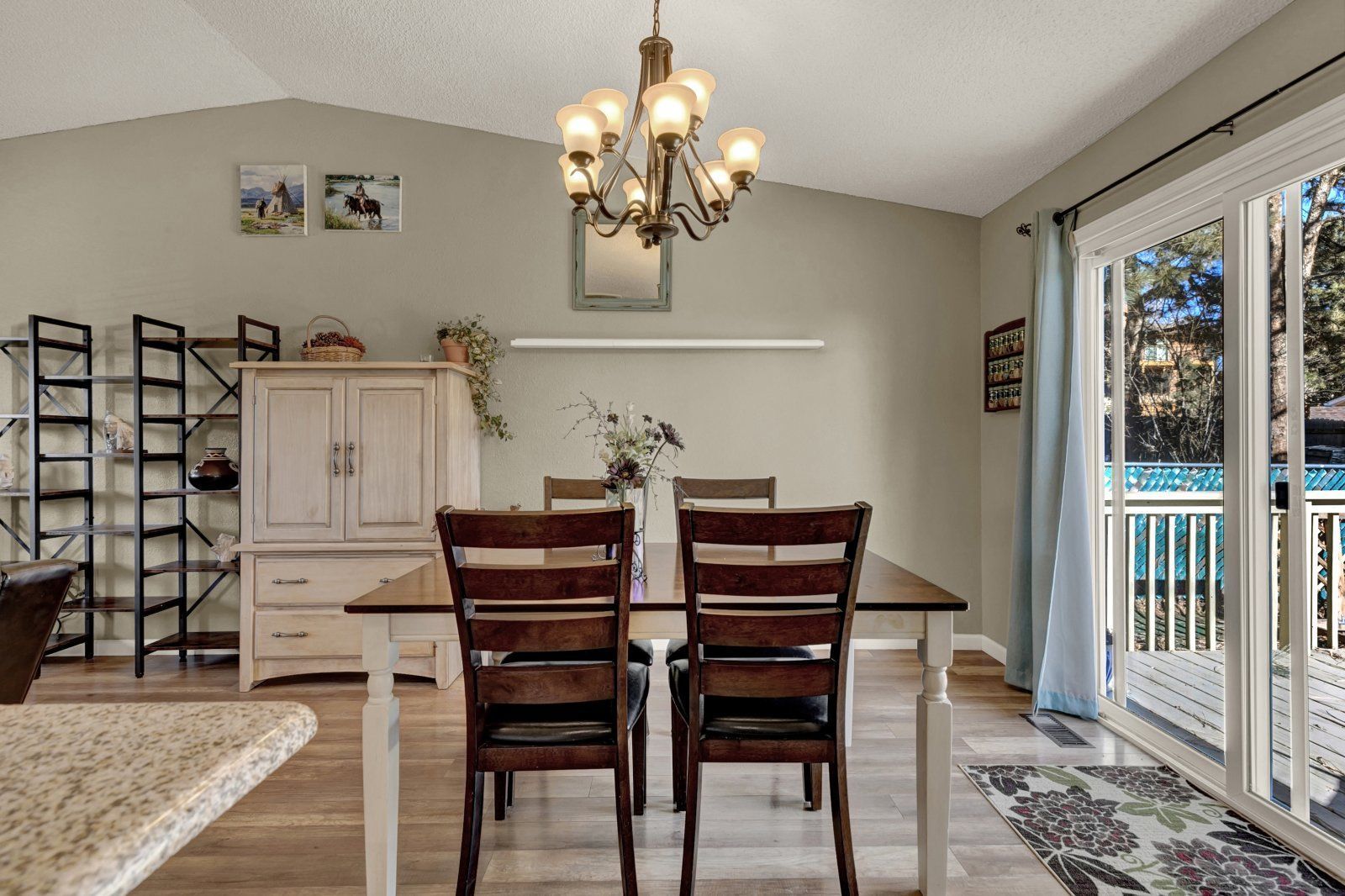 Updated 4-Bedroom Home with Wood-Burning Fireplace, Finished Basement, and 2-Car Garage Near USAFA property image