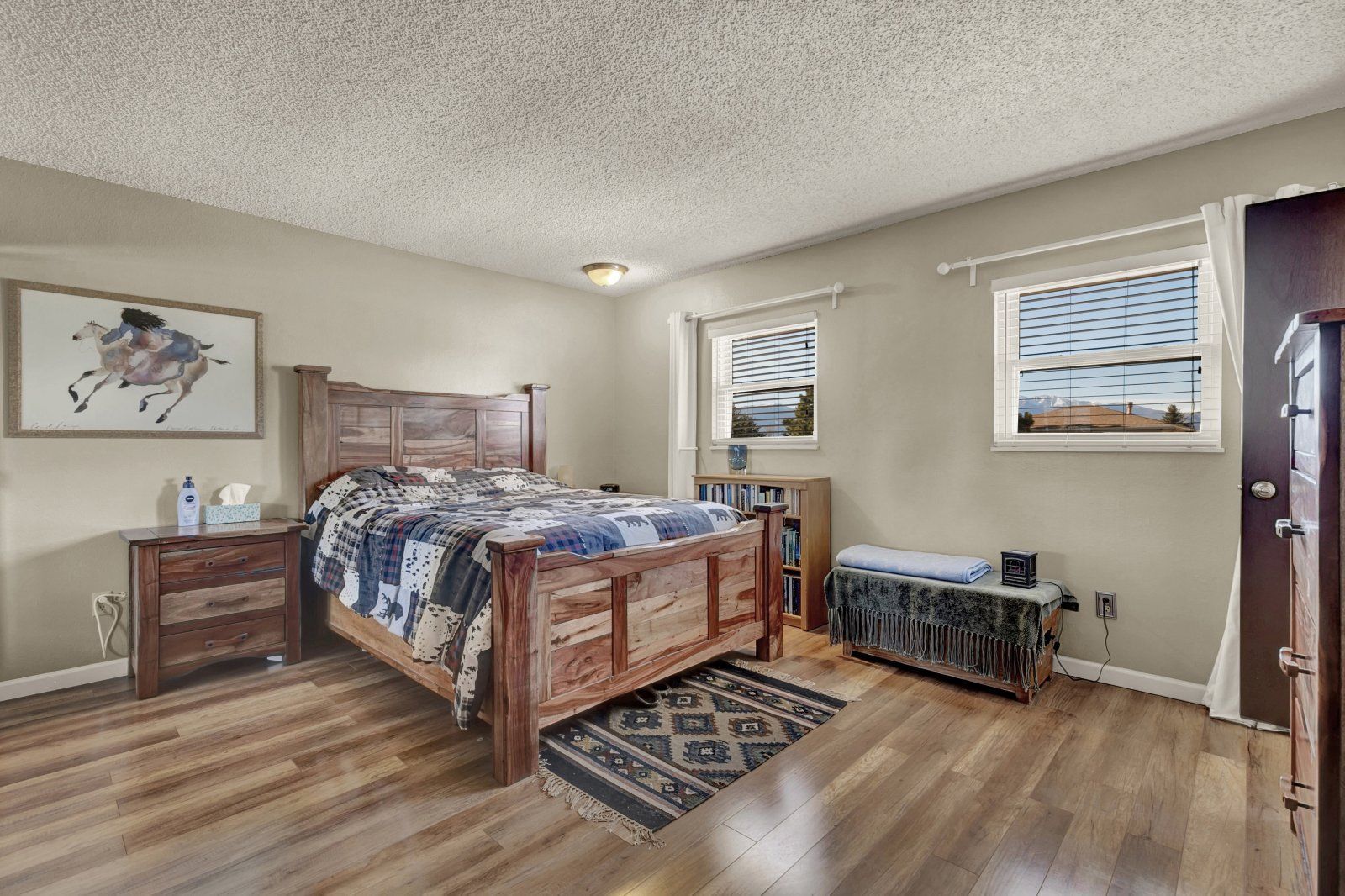 Updated 4-Bedroom Home with Wood-Burning Fireplace, Finished Basement, and 2-Car Garage Near USAFA property image