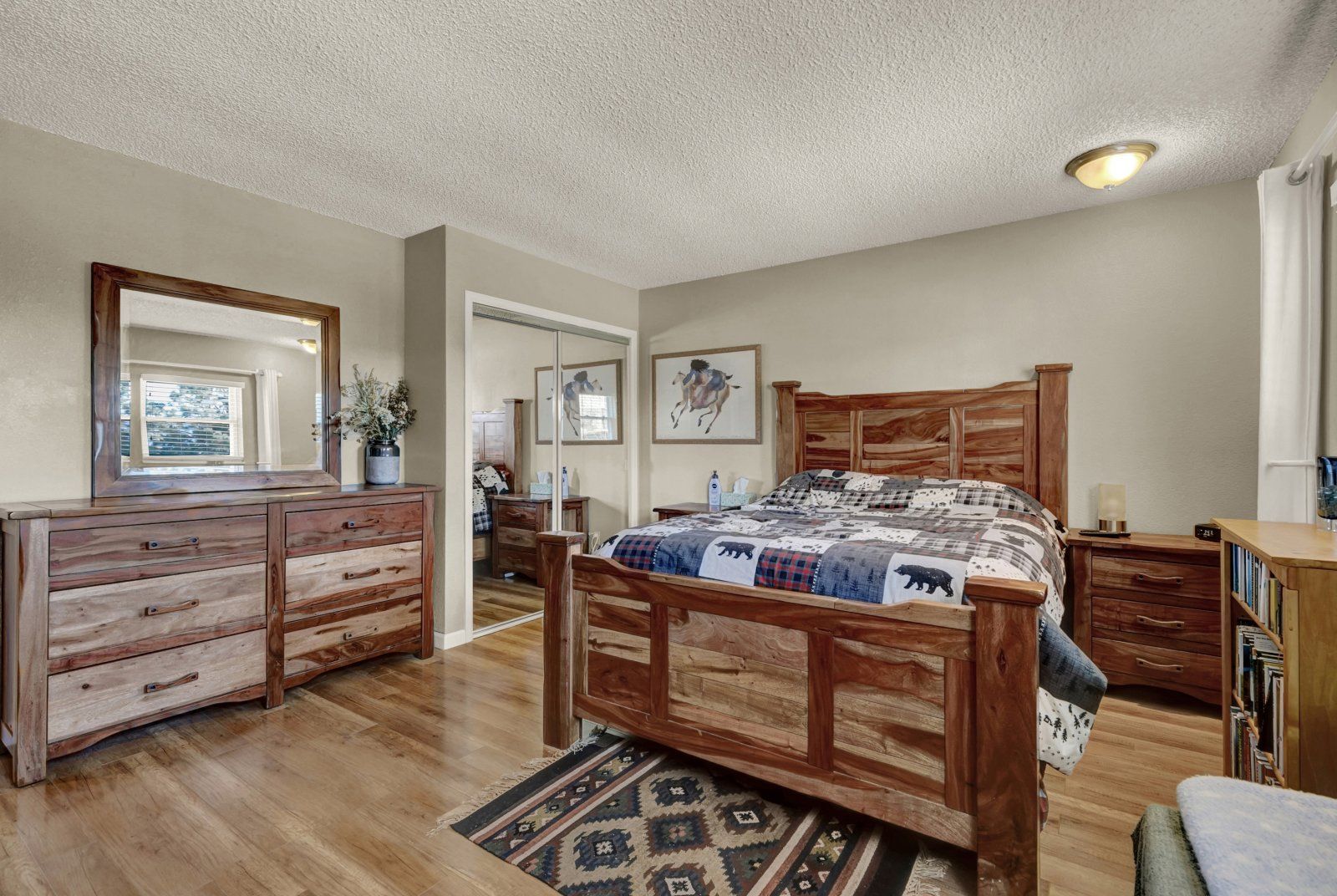 Updated 4-Bedroom Home with Wood-Burning Fireplace, Finished Basement, and 2-Car Garage Near USAFA property image