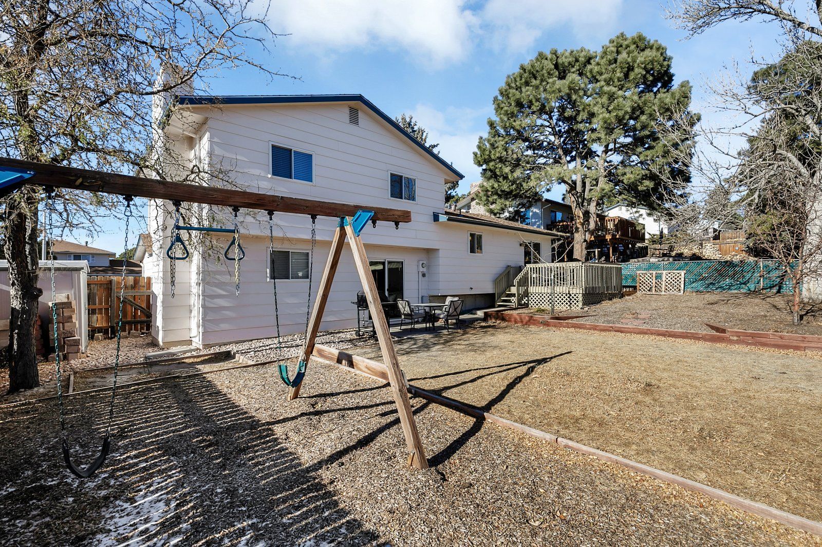 Updated 4-Bedroom Home with Wood-Burning Fireplace, Finished Basement, and 2-Car Garage Near USAFA property image