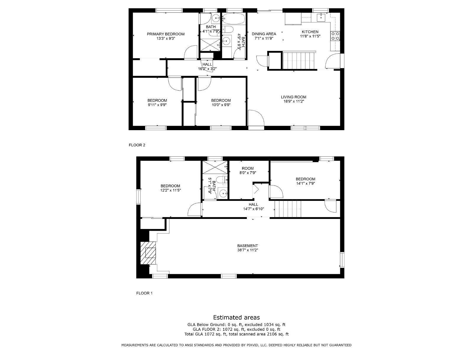 Spacious 5-Bedroom Rancher with Finished Basement property image