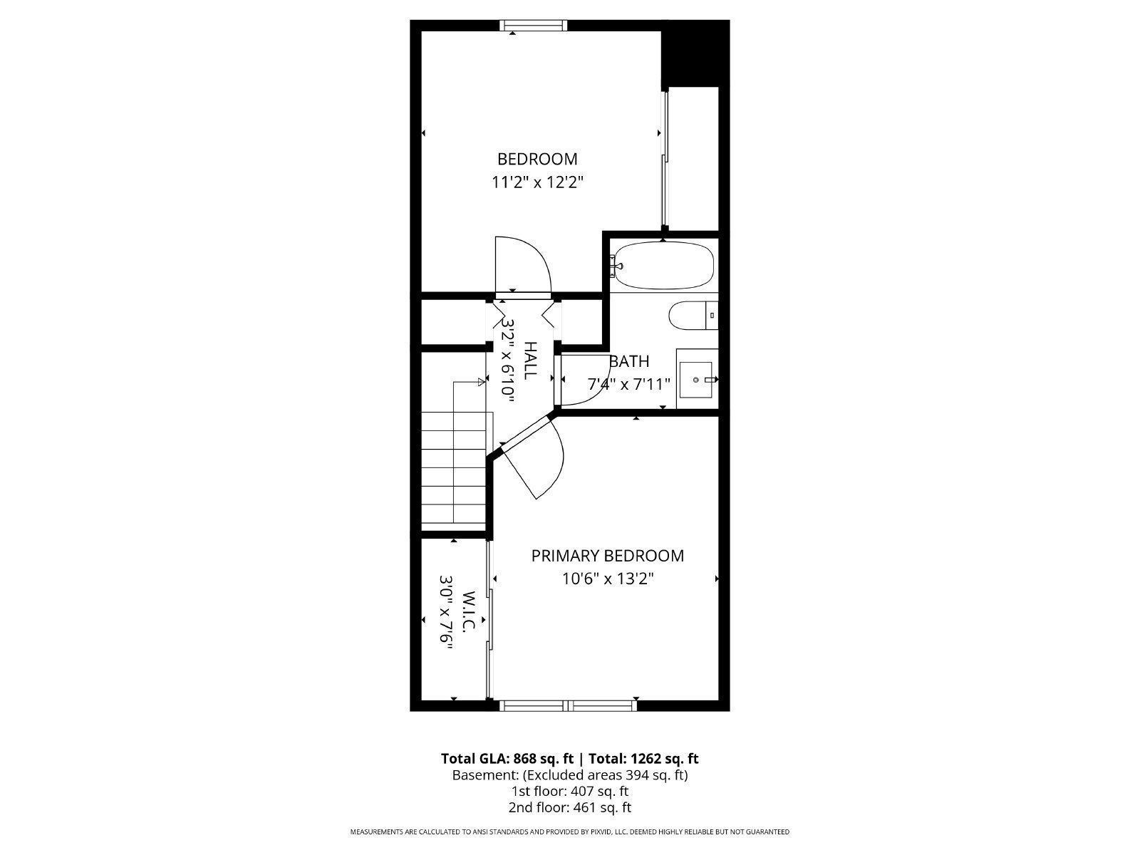 Comfortable 2-Bedroom Townhome with Private Courtyard and Updated Flooring property image