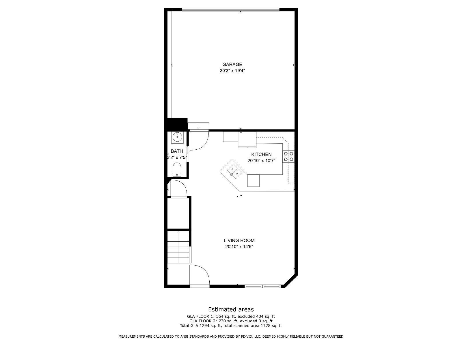 Fully Renovated 2-Bedroom Townhome Near Ft. Carson with 2-Car Garage property image