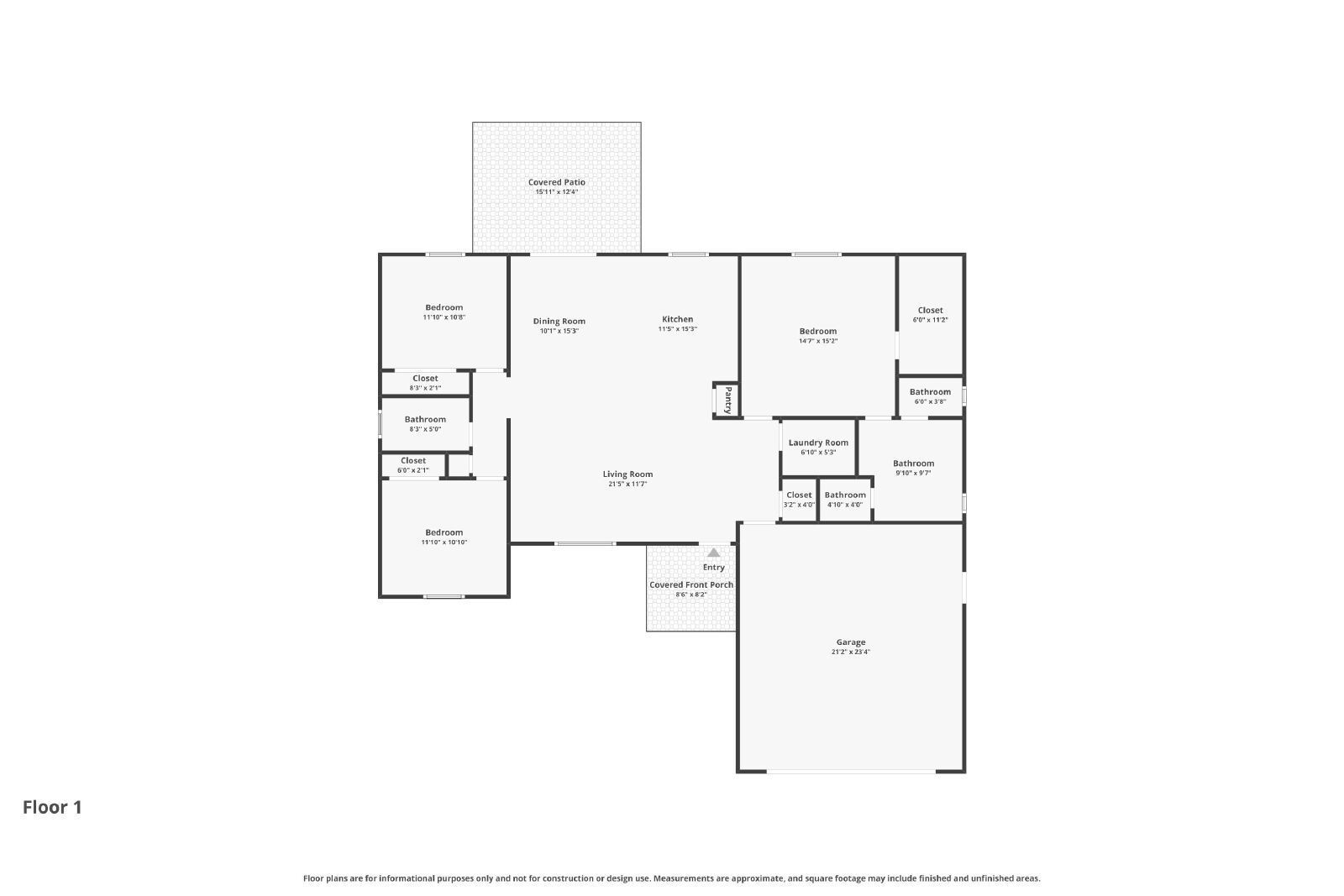 Spacious New Construction Ranch Home with Modern Finishes in Pueblo West property image