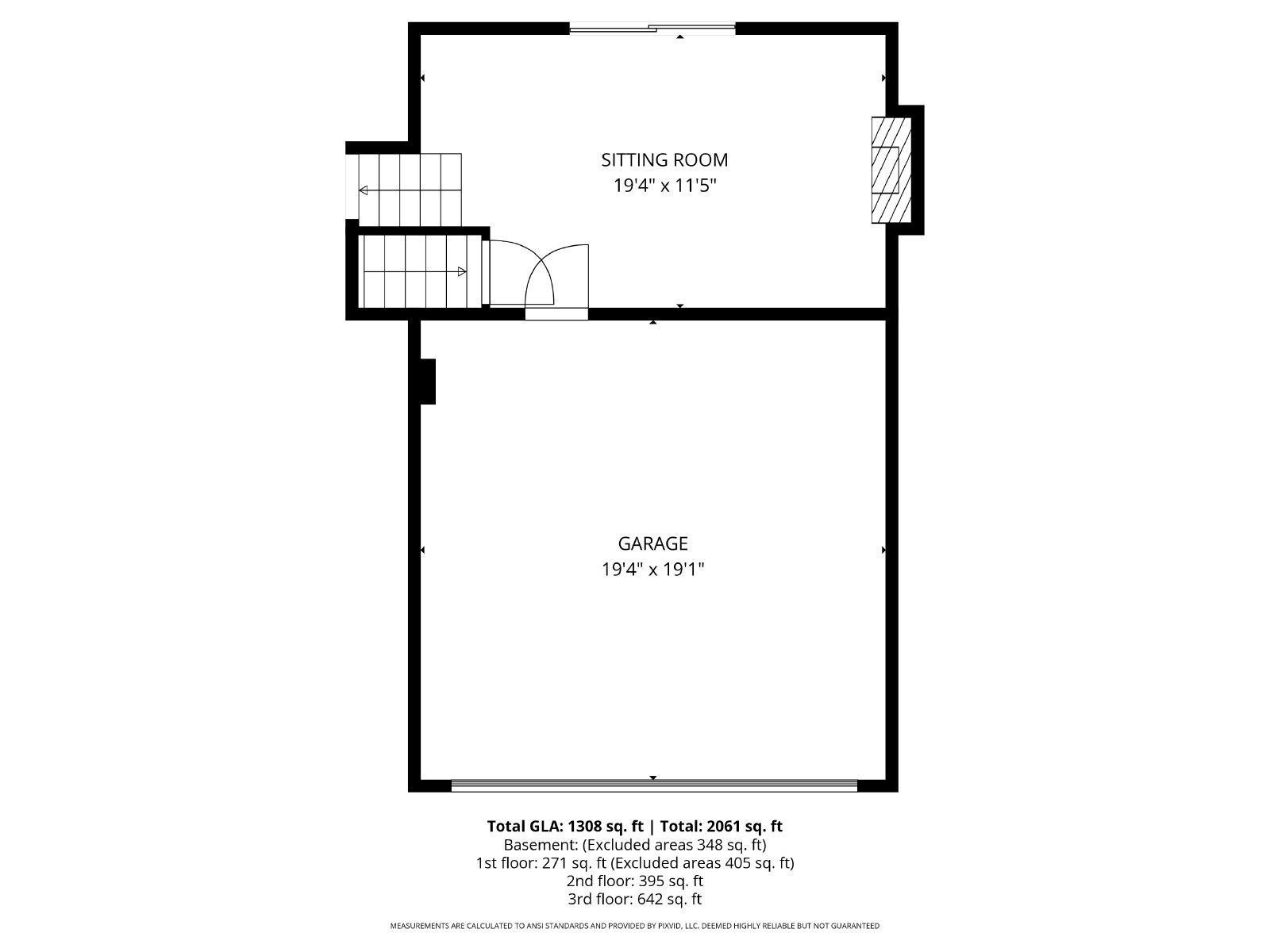 Spacious Four-Level Home with Fireplace, Finished Basement, and Walkout Backyard in Fountain property image