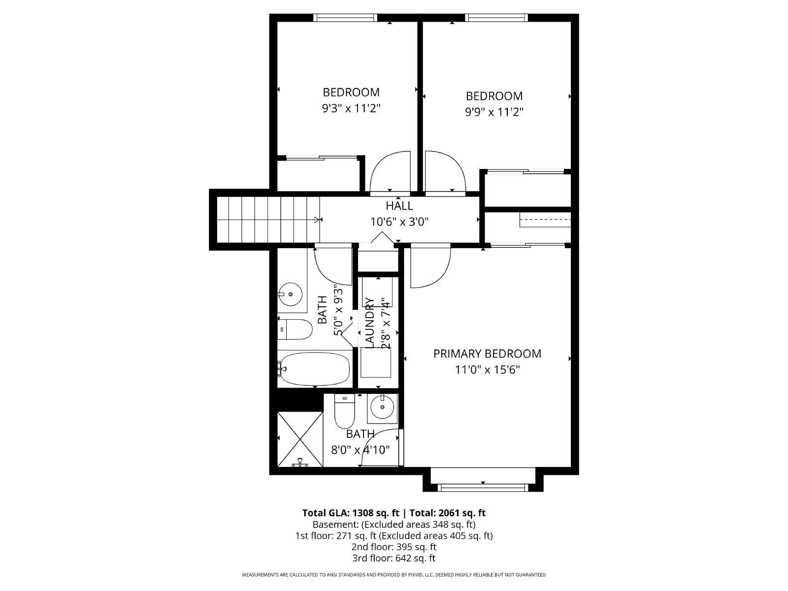 Spacious Four-Level Home with Fireplace, Finished Basement, and Walkout Backyard in Fountain property image