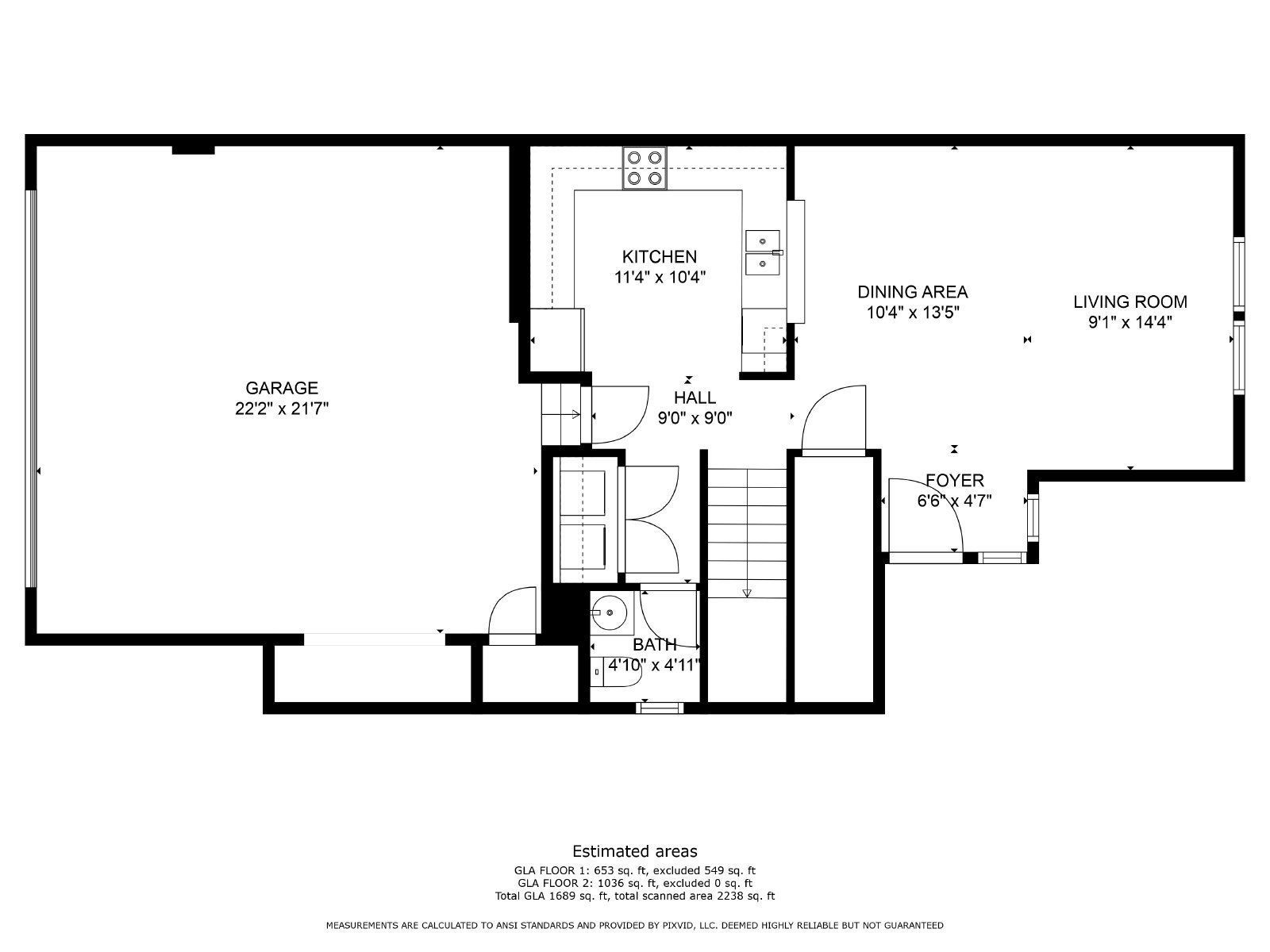 Spacious 3-Bedroom End-Unit Townhome with 5-Piece Master Bath Near Fort Carson property image