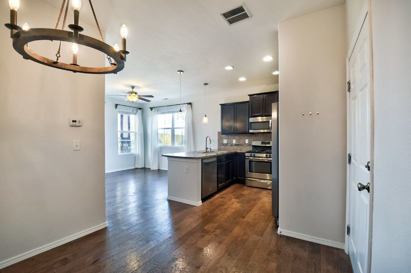 Immaculate 3-Bedroom Townhome with Stainless Steel Appliances and Attached Garage Near Peterson SFB property image