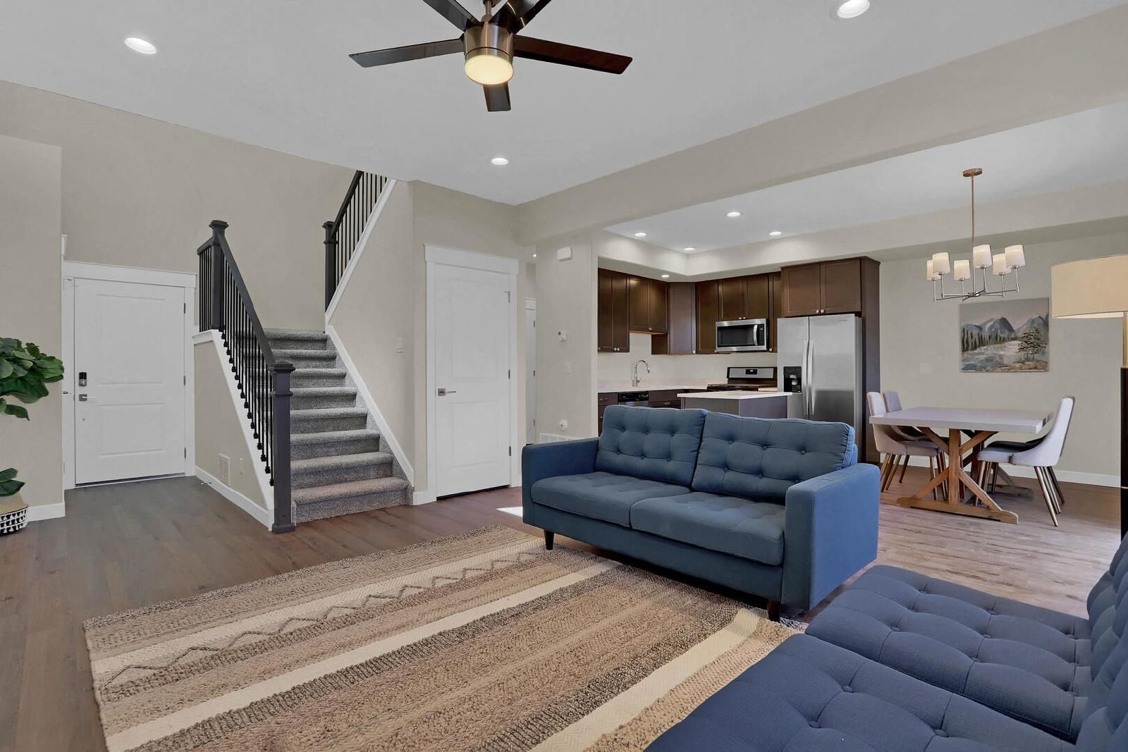 Spacious 3-Bedroom Townhome with Quartz Kitchen and Attached 2-Car Garage Near Peterson Space Force Base property image