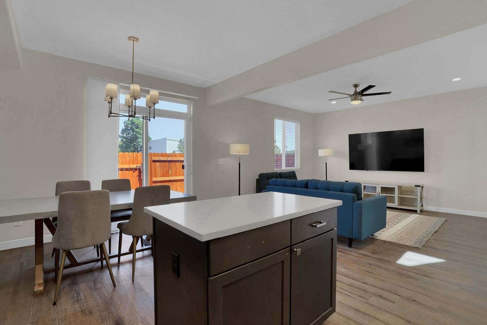 Spacious 3-Bedroom Townhome with Quartz Kitchen and Attached 2-Car Garage Near Peterson Space Force Base property image