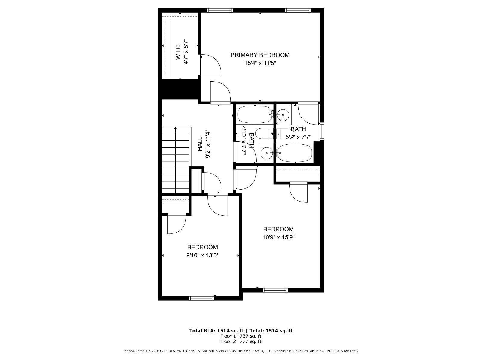 Spacious 3-Bed End-Unit Townhome with Mountain Views Near Ft. Carson property image
